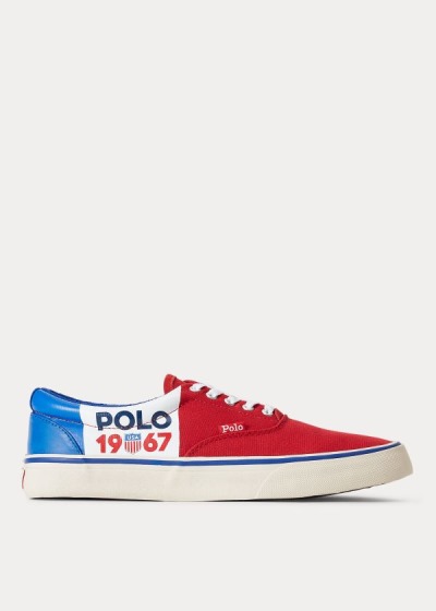 Polo Ralph Lauren Thorton Color-Blocked Sneakers Herre Danmark (OXVTW6539)